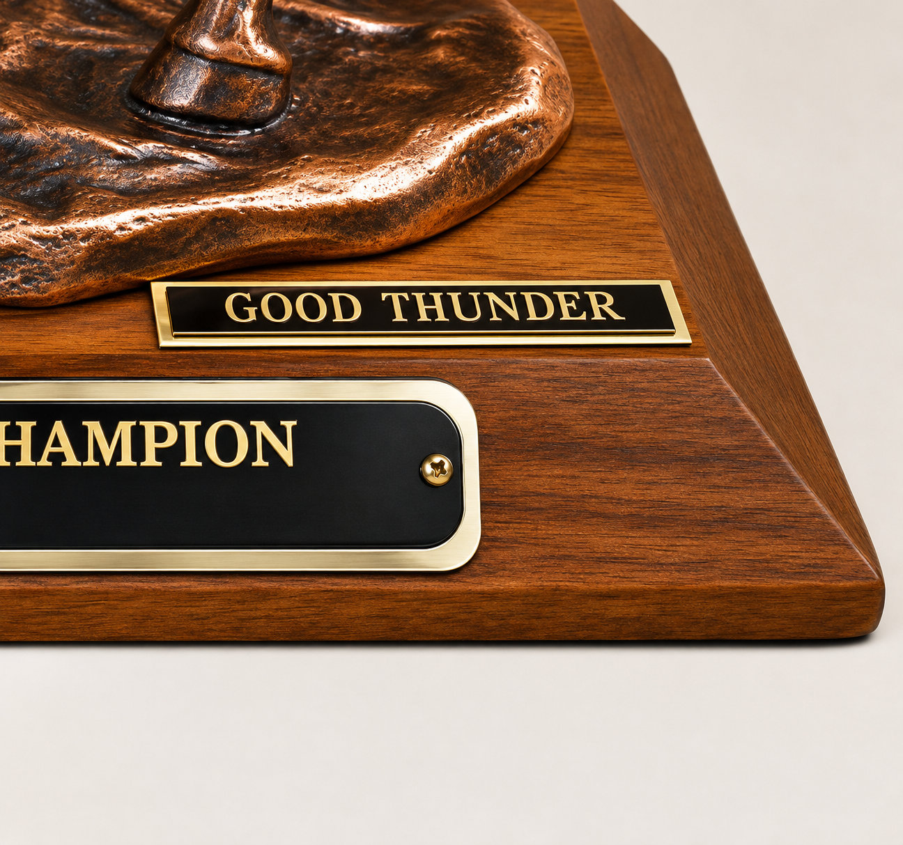 Reserve National Champion Nameplate