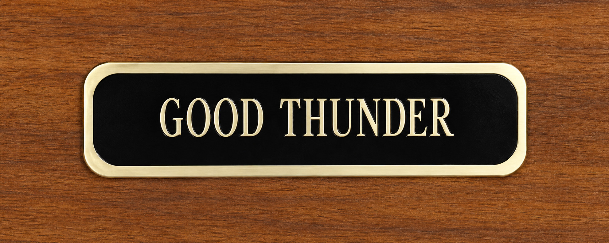 Top Ten Plaque Nameplate