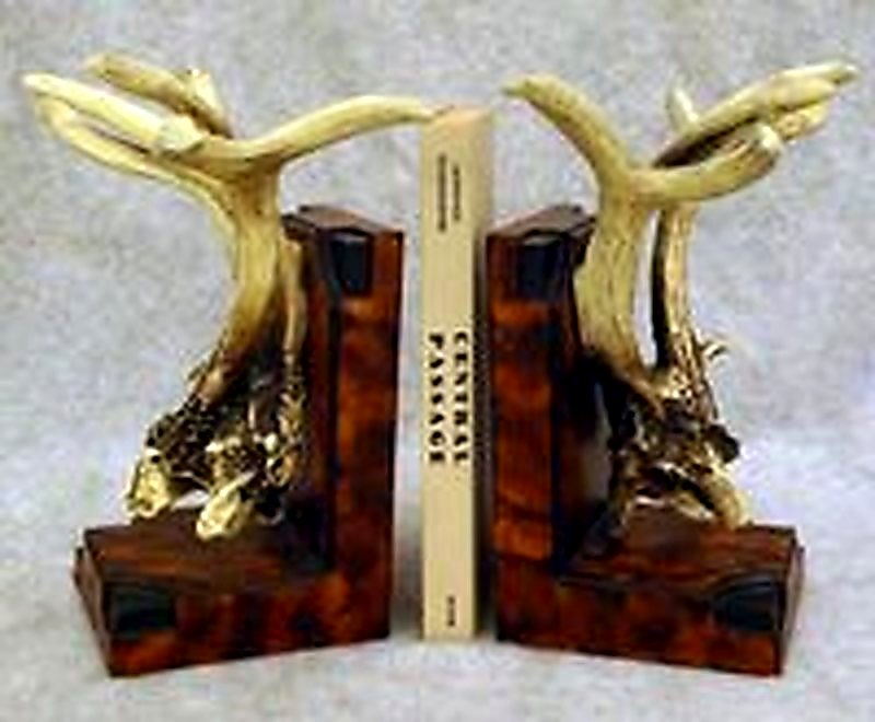 Antler Bookends