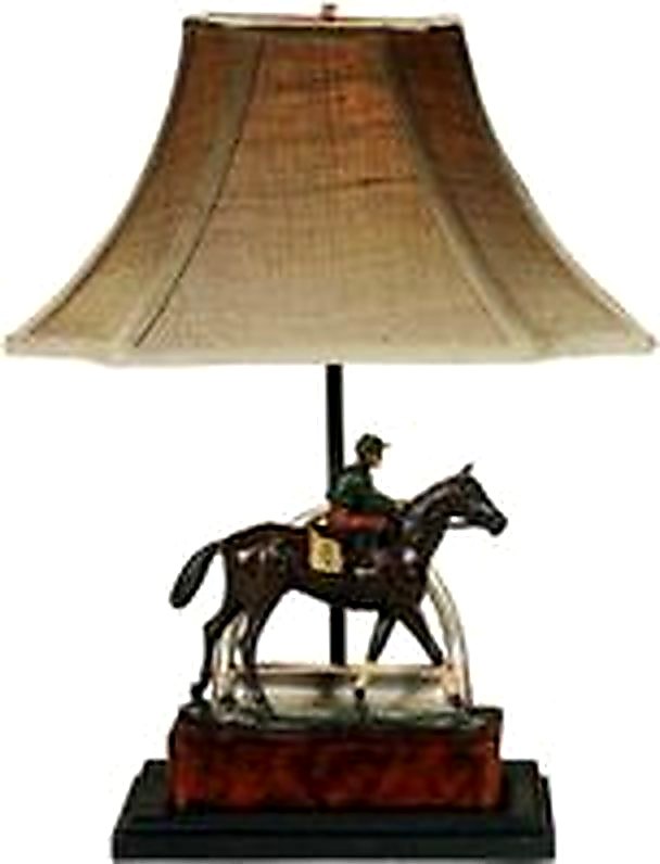 Jockey Horse Lamp