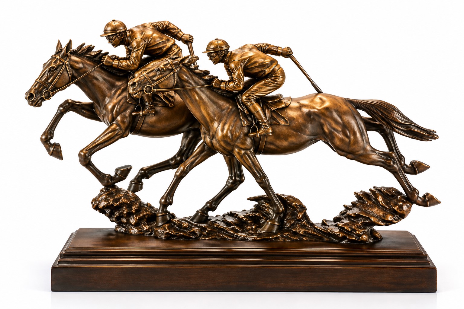 Turning Home Horse Sculpture