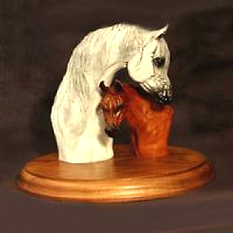 Arabian Mare and Foal Trophy