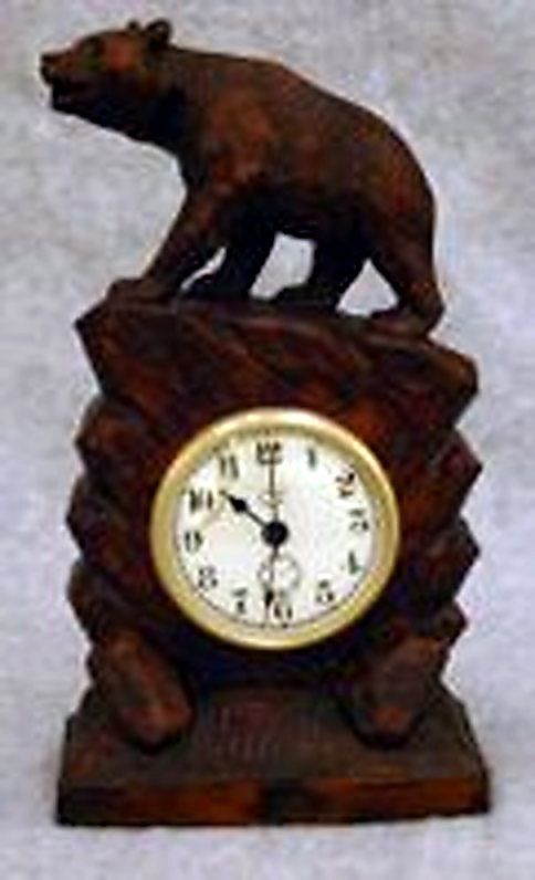 Tall Bear Clock