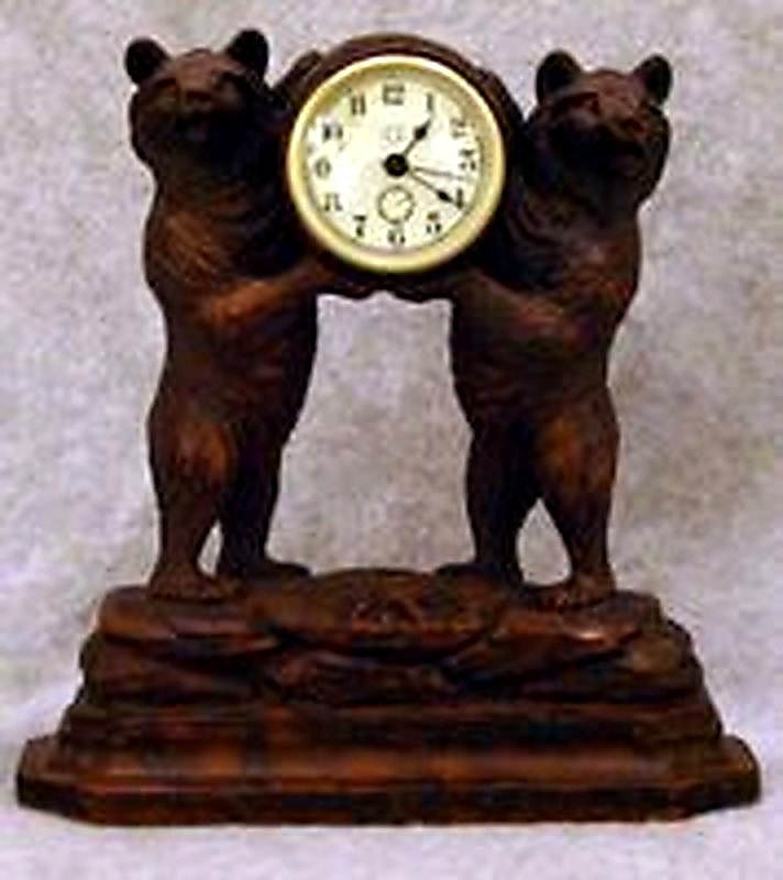 Two Bears Clock