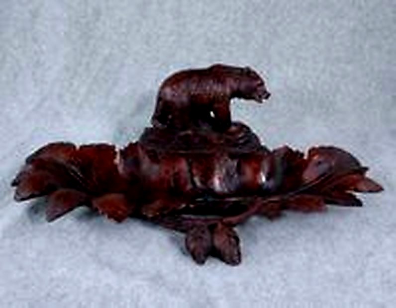 Bear Tray - Burlwood