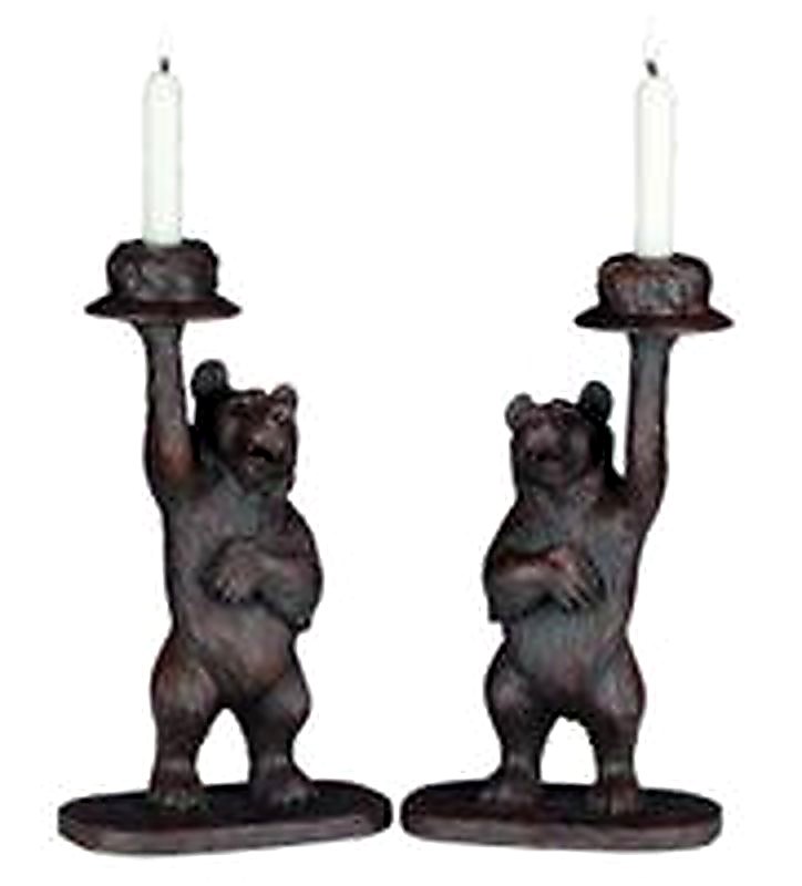 Honey Pot Bear Candleholders