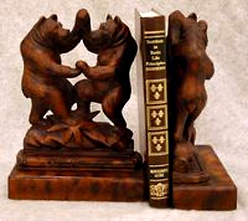 Dancing Bear Bookends