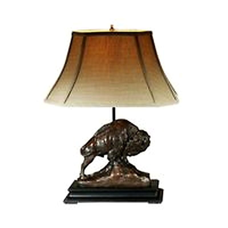 King of the Prairie: Buffalo Lamp