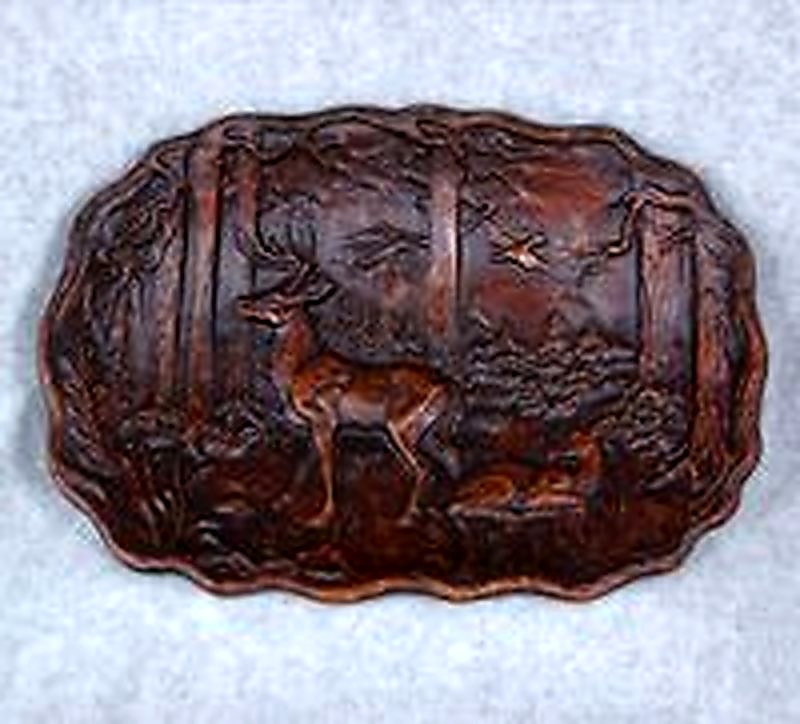 Oval Deer Platter