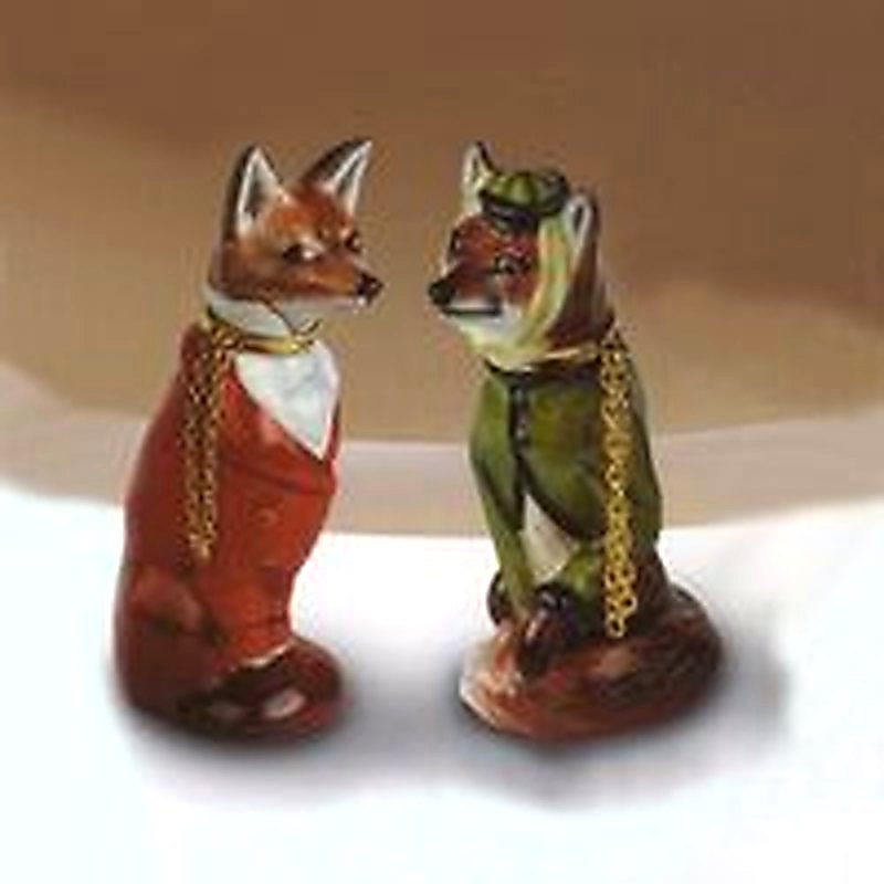 Mr & Mrs Fox Scent Bottles