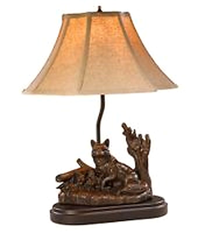 Female Fox Lamp