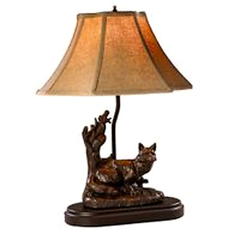 Male Fox Lamp