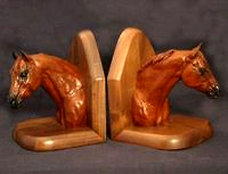 Quarter Horse Bookends
