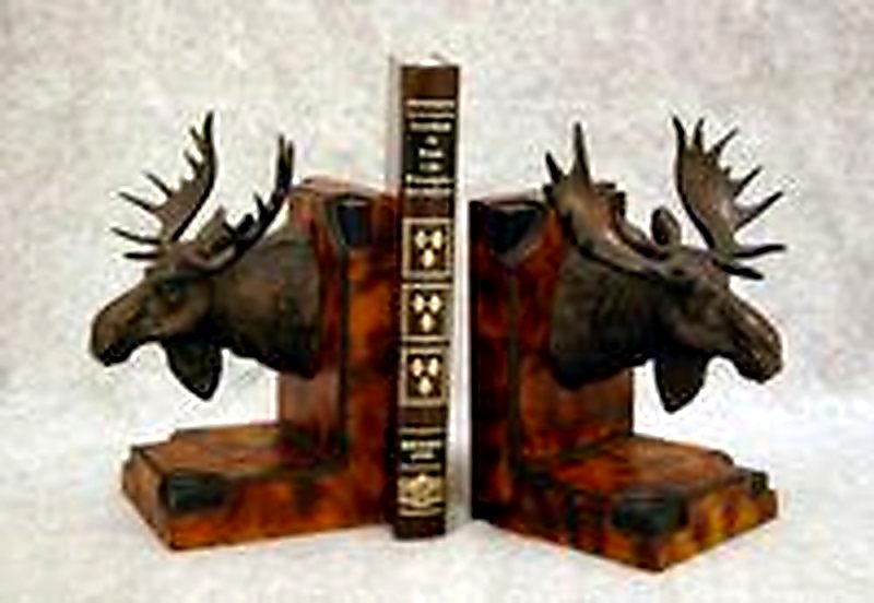 Moose Bookends
