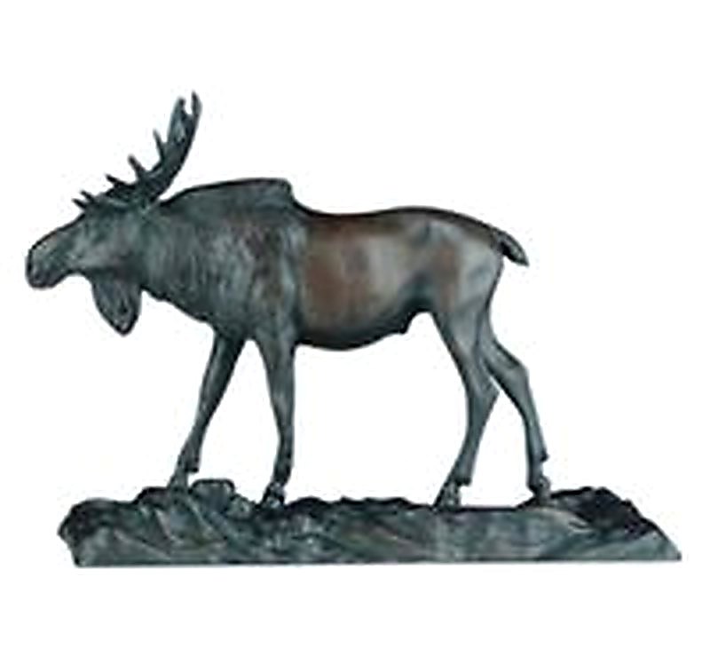 Bull Moose Statue