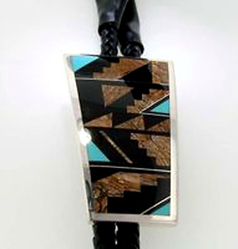 Turquoise Creek Tapered Rectangle Bolo