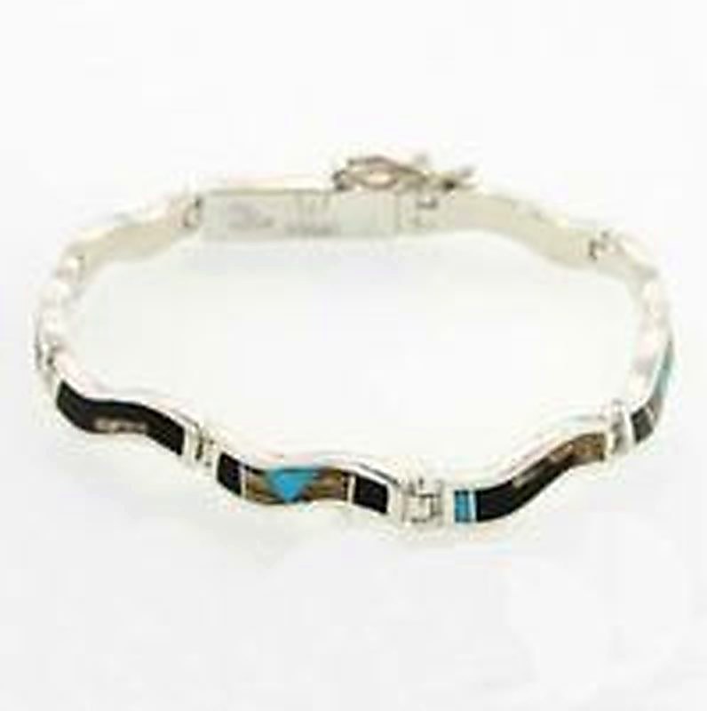 Turquoise Creek Wave Bracelet