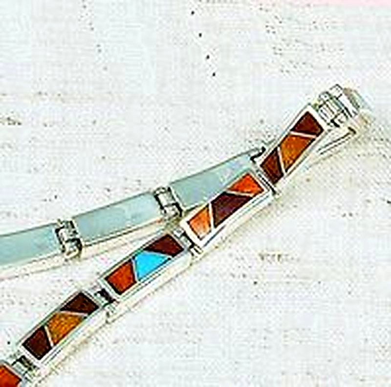Copper Mountain Narrow Link Bracelet