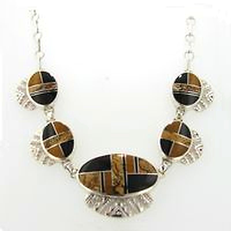 Native Earth 5 Piece Oval Necklace