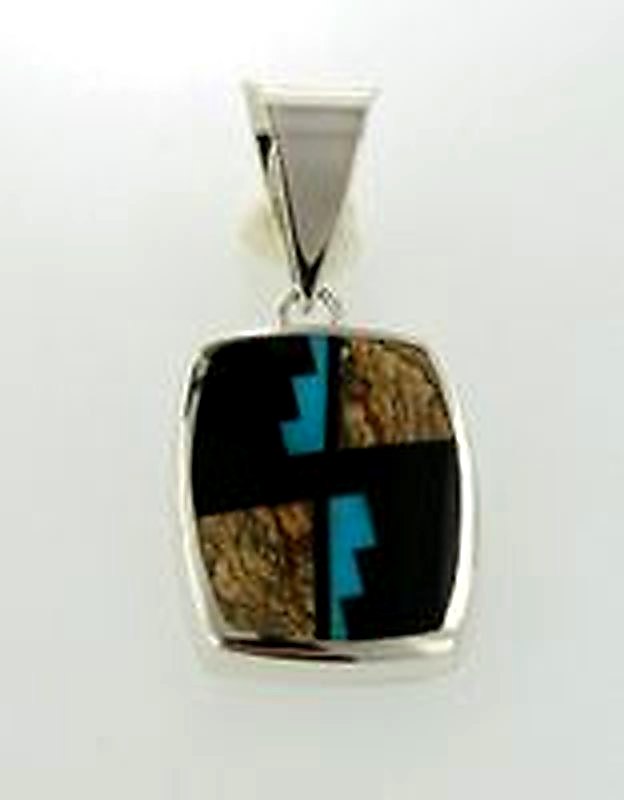 Turquoise Creek Large Oval Rectagle