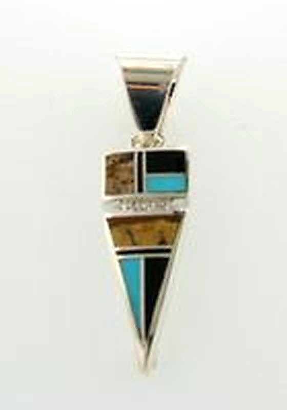 Turquoise Creek Silver Bar Arrowhead