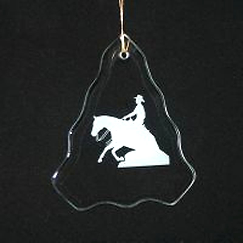 Glass Tree Ornament