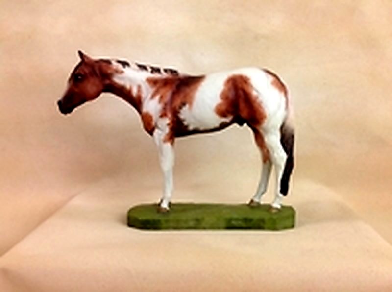 Full Body Medium Size "Tobiano Paint" Statue