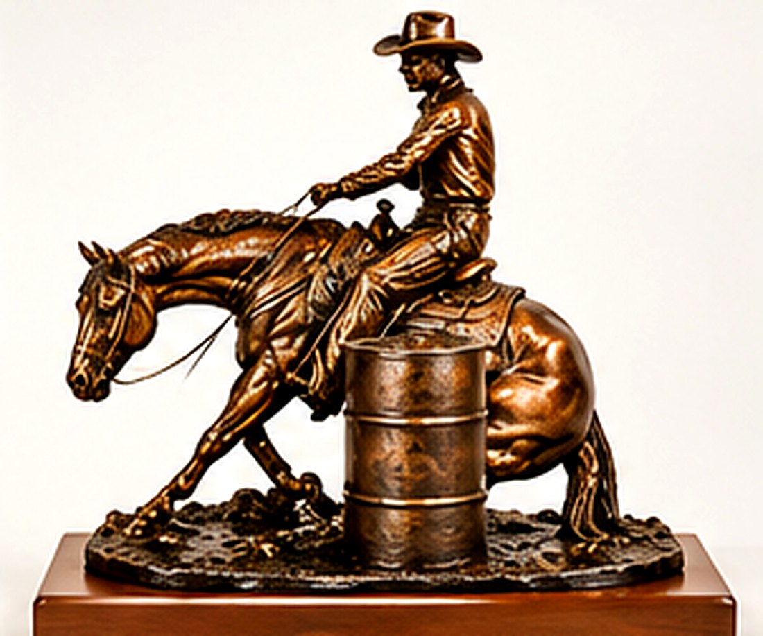 "Over a Barrel" Trophy