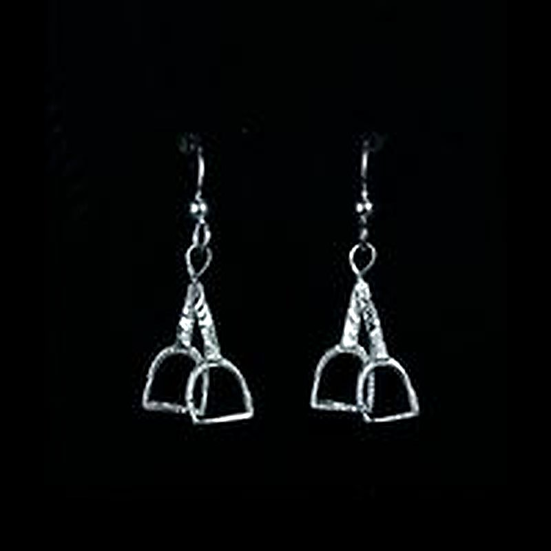 Stirrup Leather & Irons Earrings